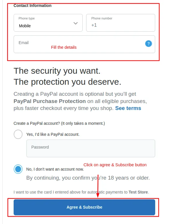 PayPal Subscription — illustration 23