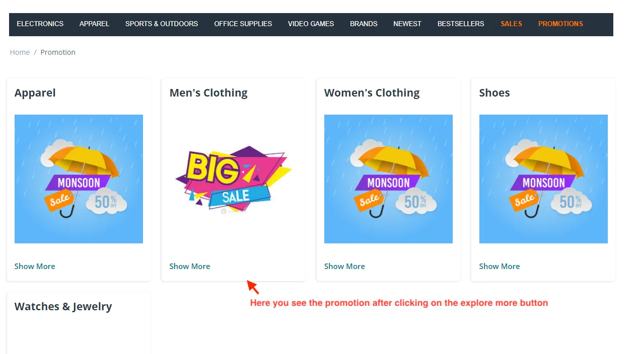 Category & Vendor promotions Addon — illustration 17