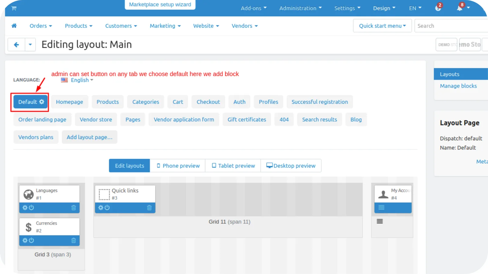 CS-Cart Back to Top Add-on: Scroll Button — illustration 6