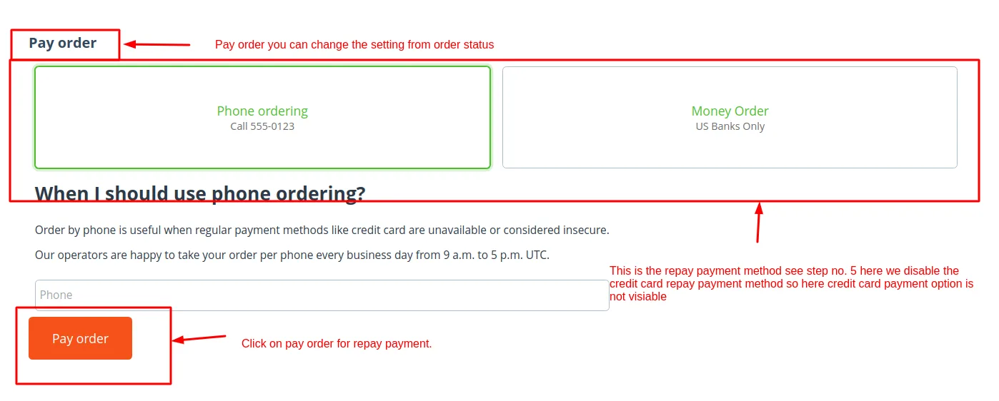 Repay Payment Restriction — illustration 17