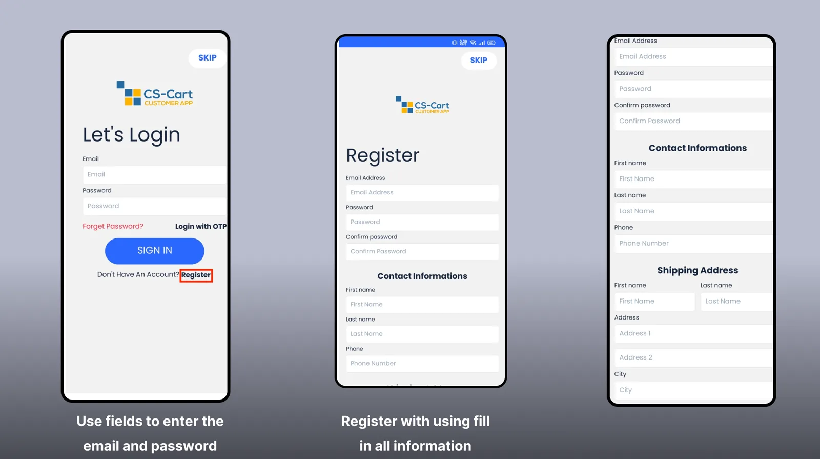 Customer Application — illustration 4