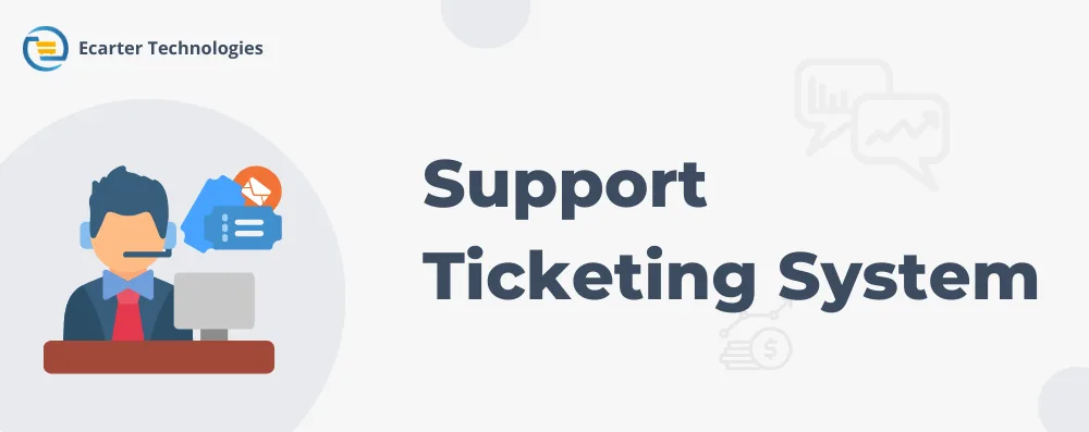 Magento Support ticket banner