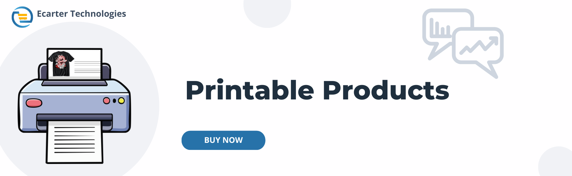 Banner of printable product