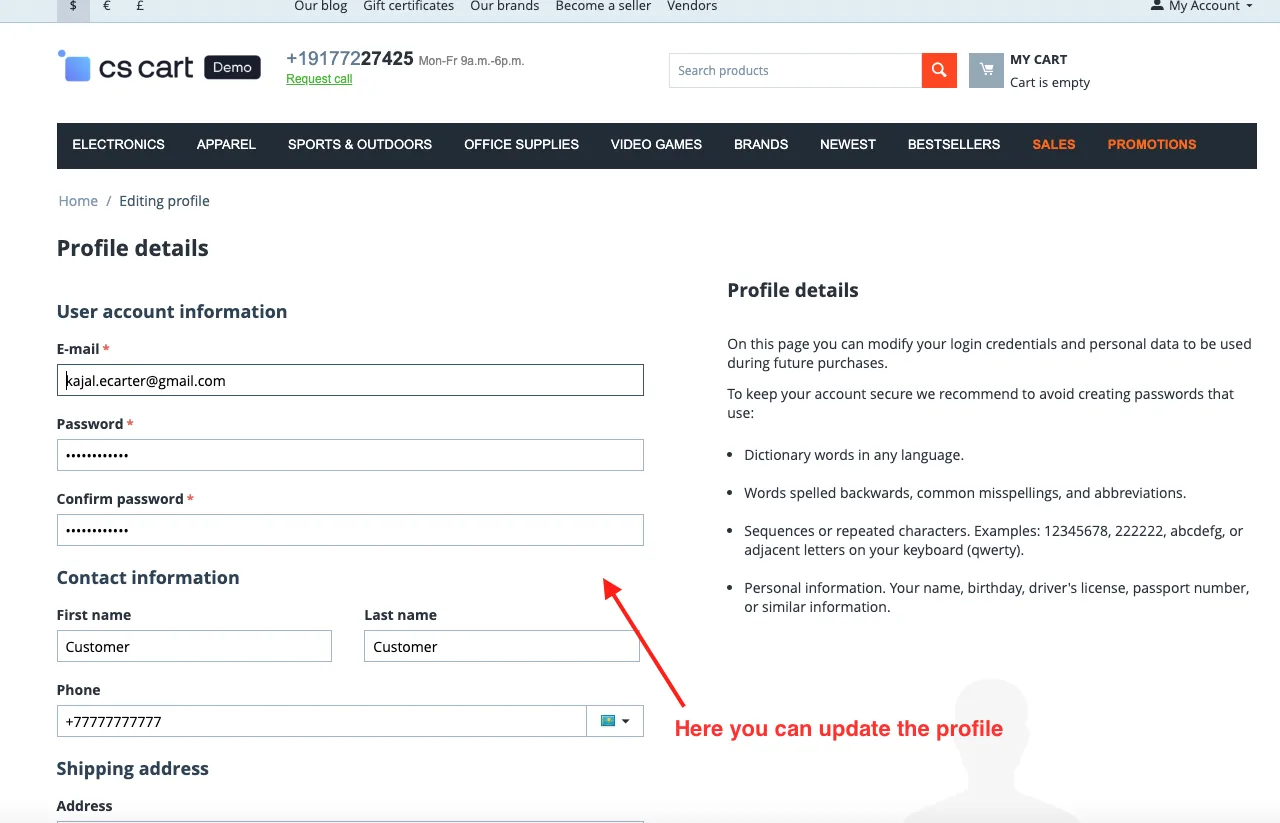 CS-Cart Email Catcher Add-on: Log & Debug Mail — illustration 6