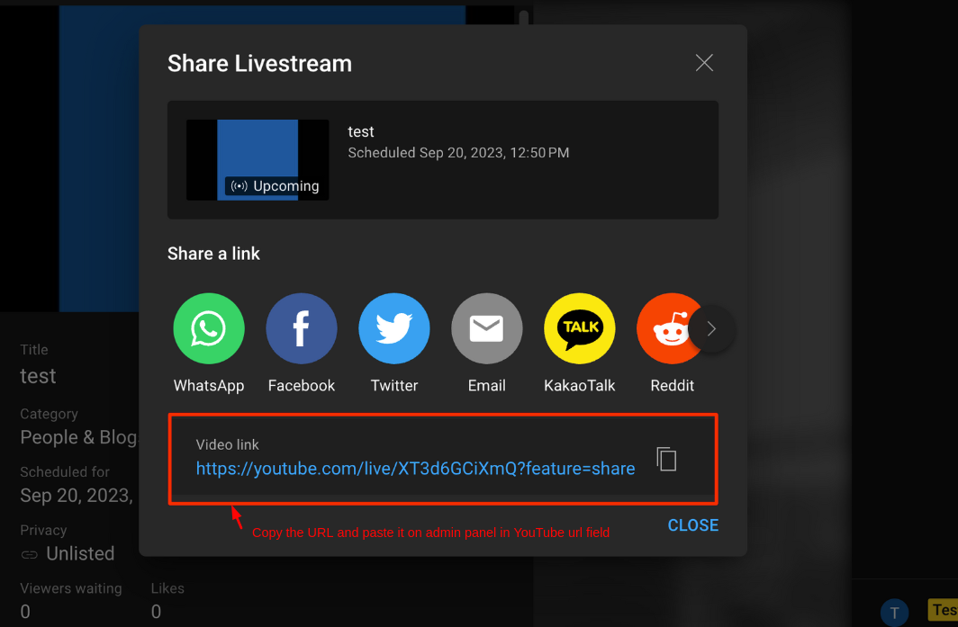 paste URL page1