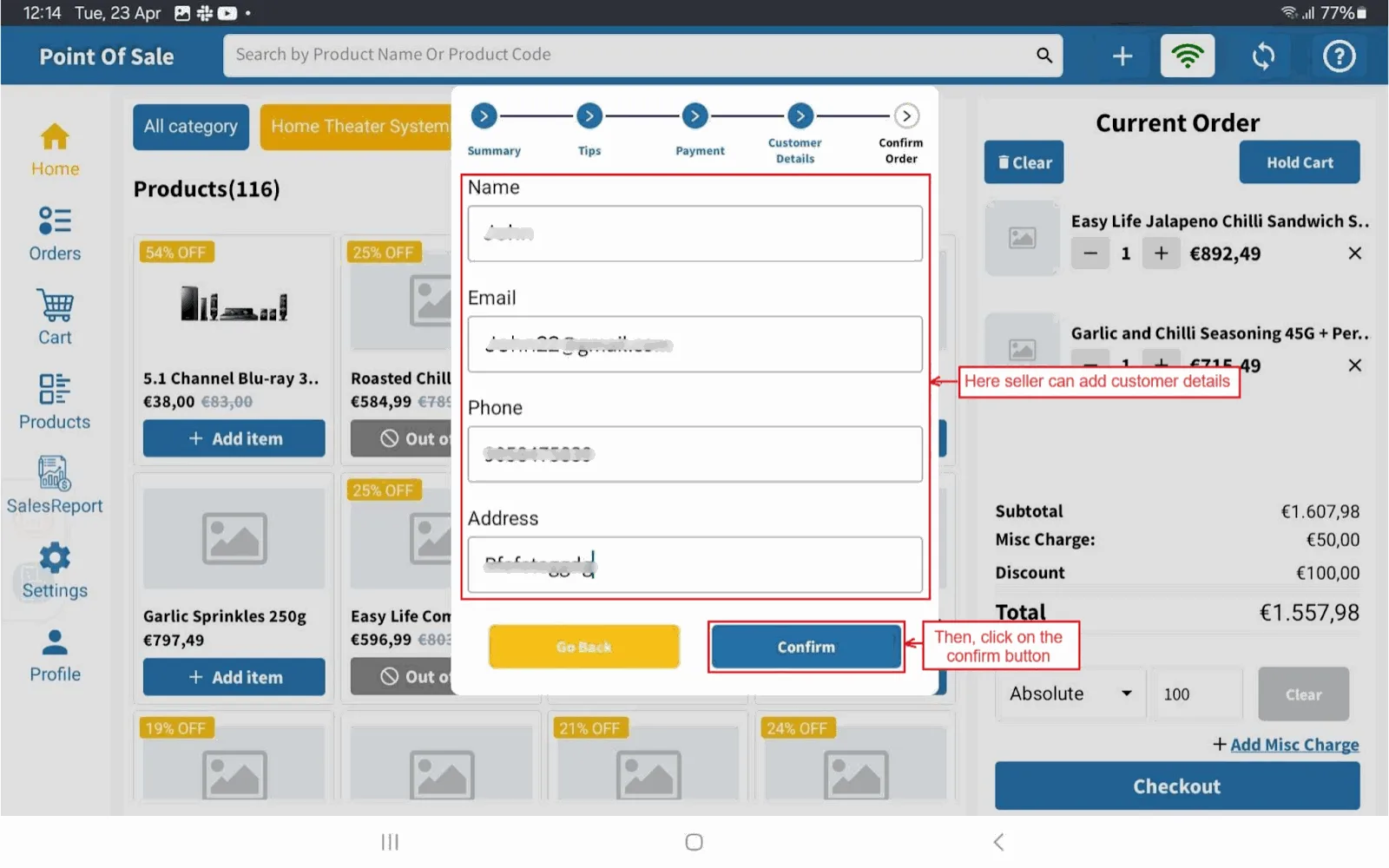 POS System for CS-Cart Multivendor — illustration 25