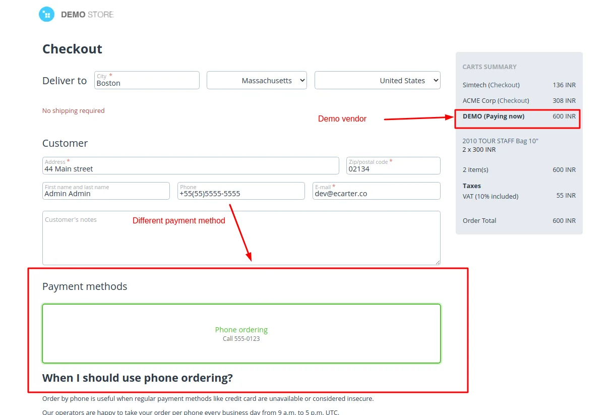 Vendor Wise Payment Method — illustration 18
