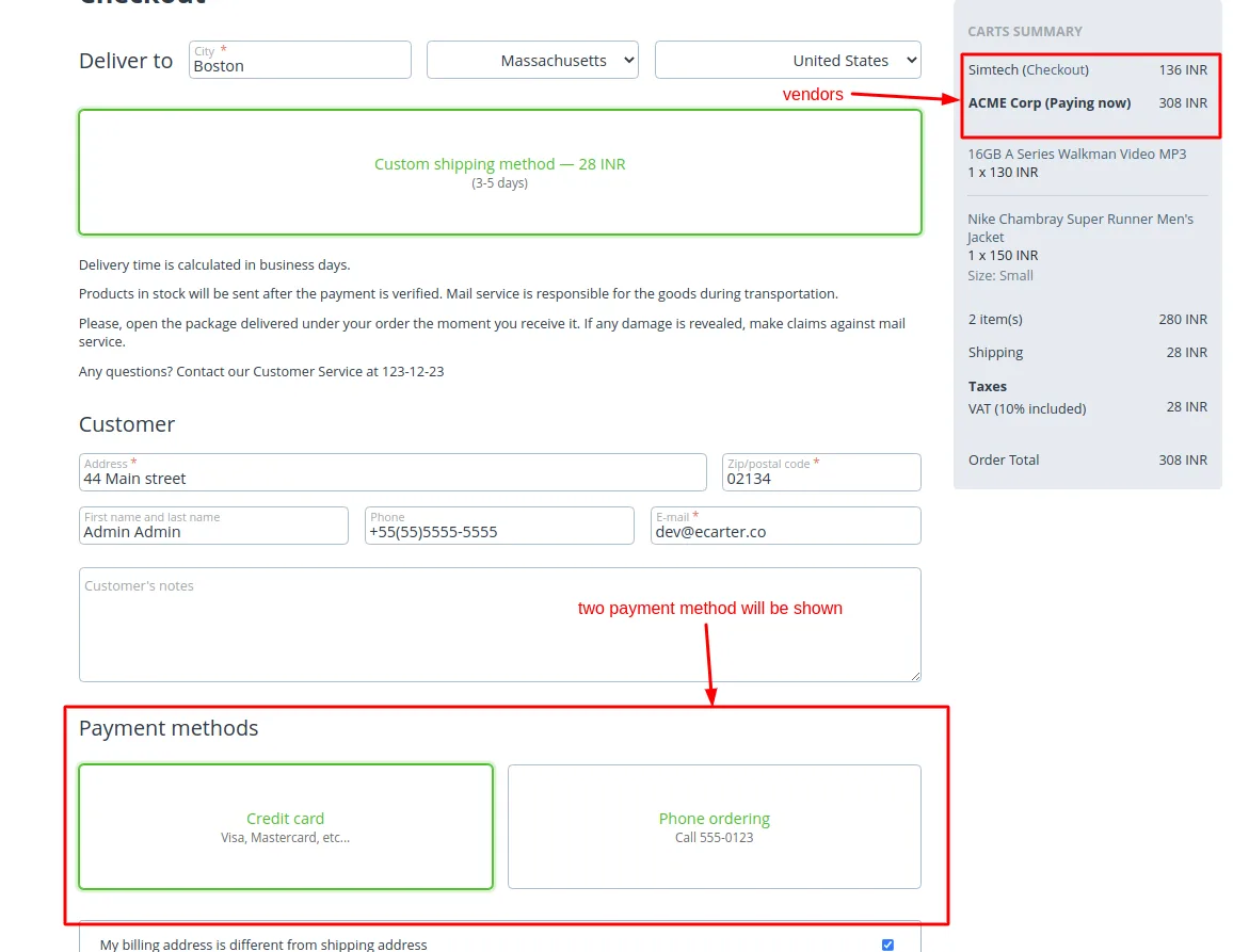 Vendor Wise Payment Method — illustration 15