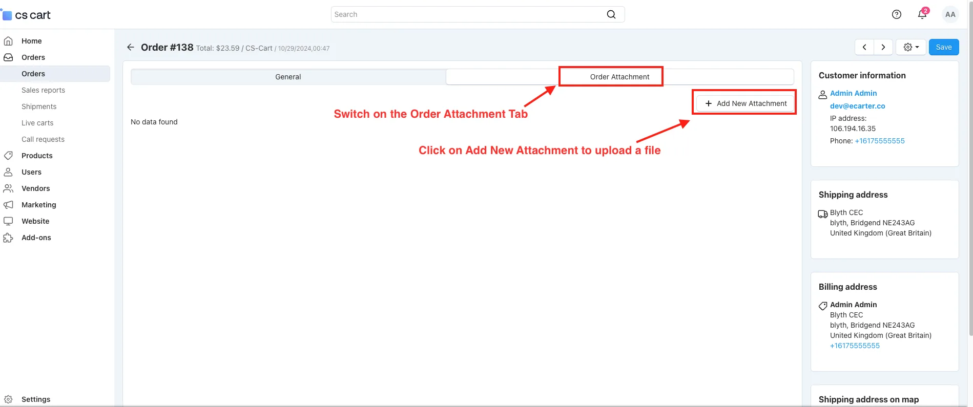 Order Attachment — illustration 4