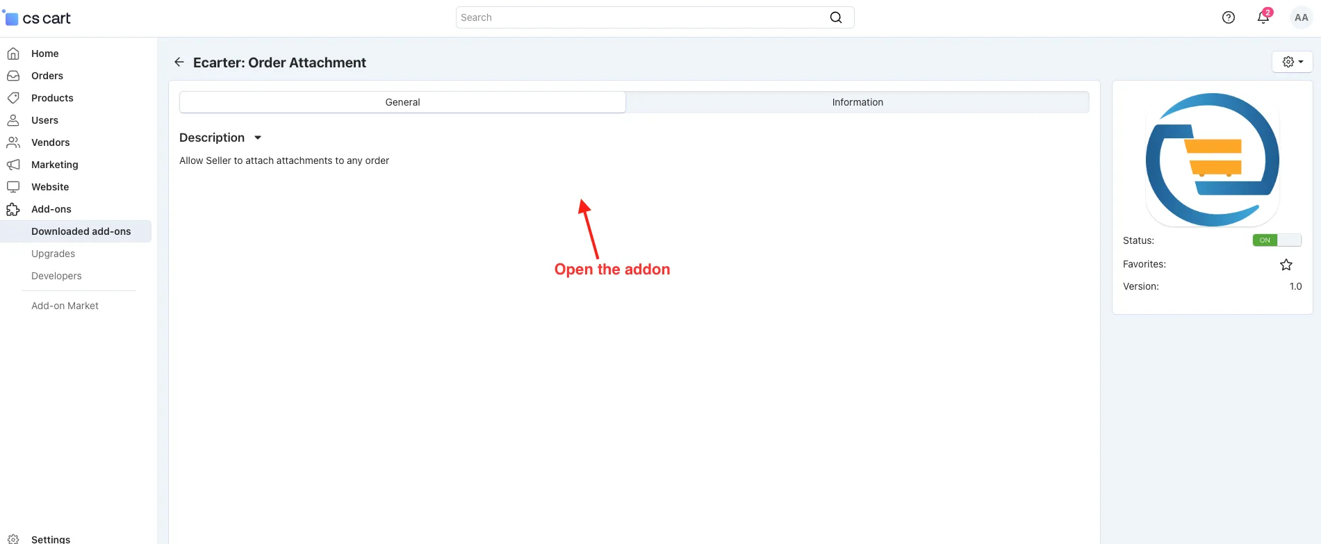 Order Attachment — illustration 2