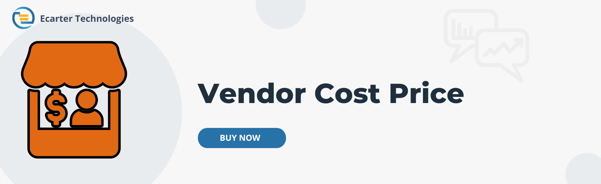 Banner of vendor cost