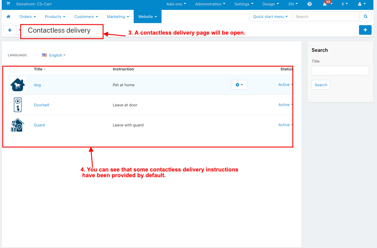 contactless delivery page1