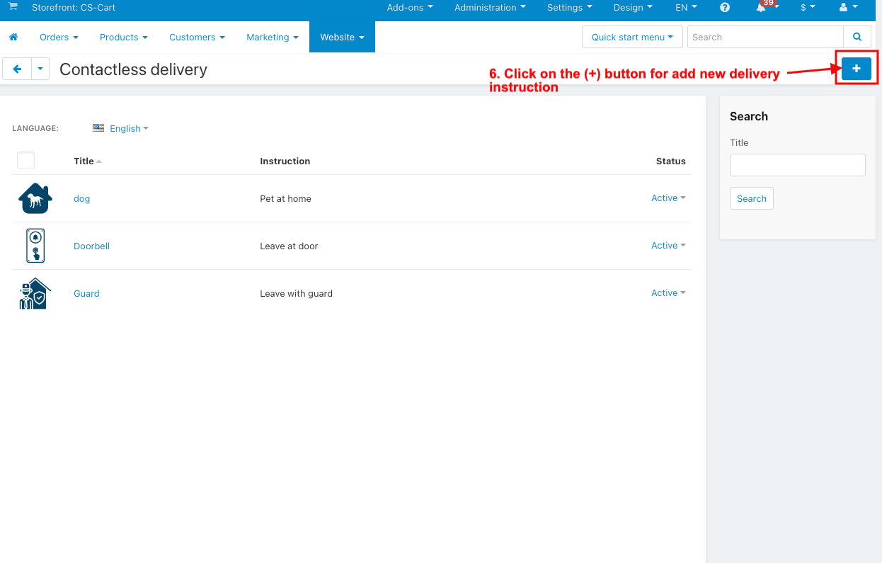 contactless delivery page2