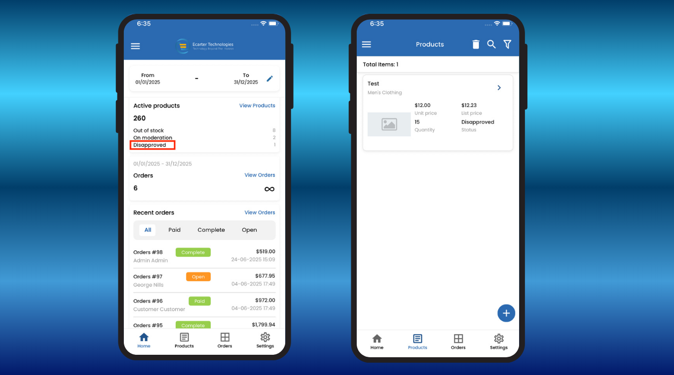 Vendor Mobile Application — image 13