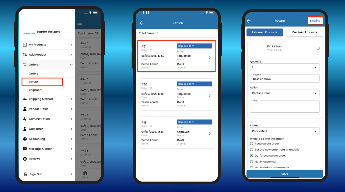 Vendor Mobile Application — image 45