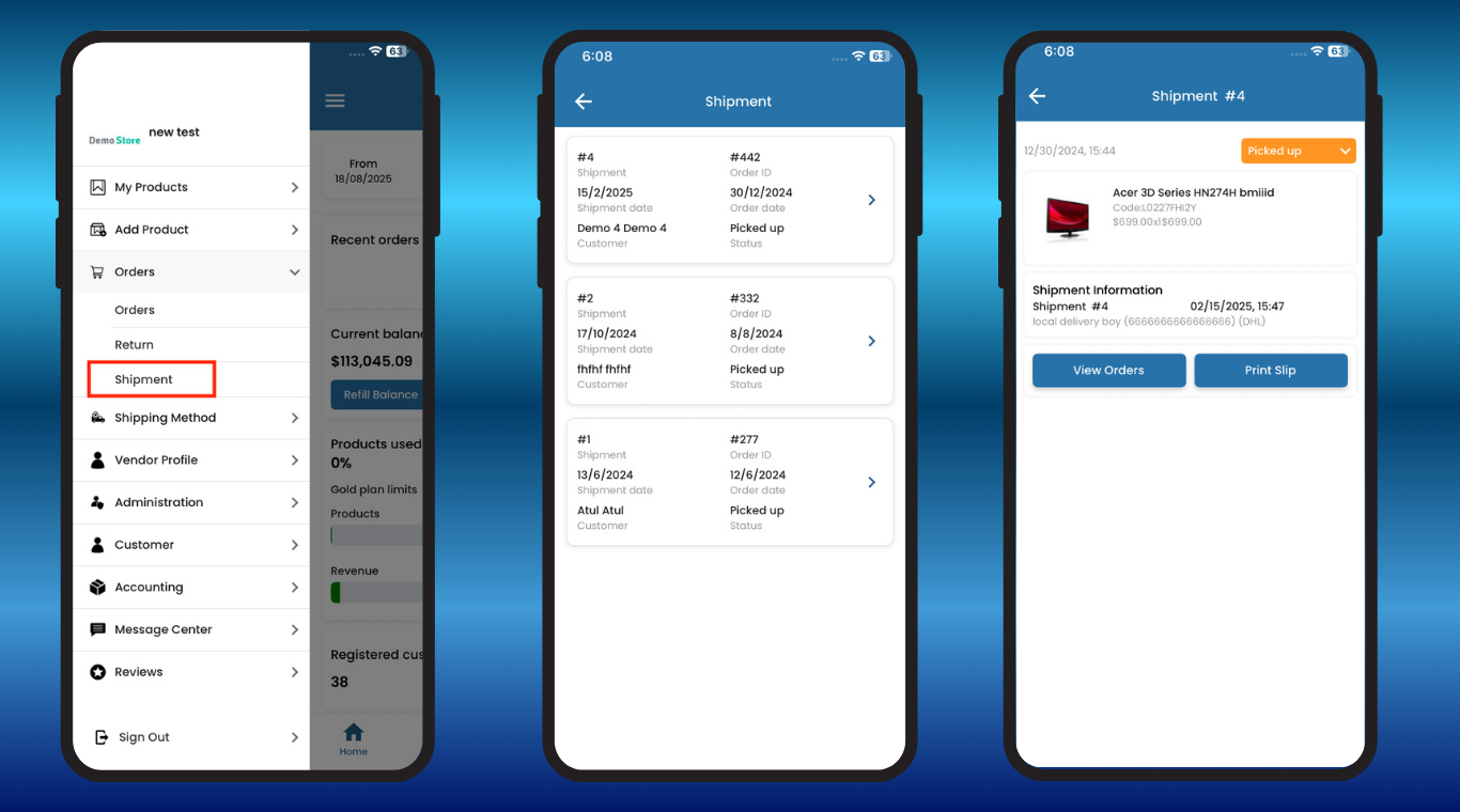 Vendor Mobile Application — image 47