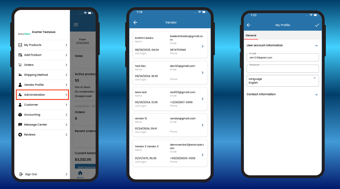Vendor Mobile Application — image 50