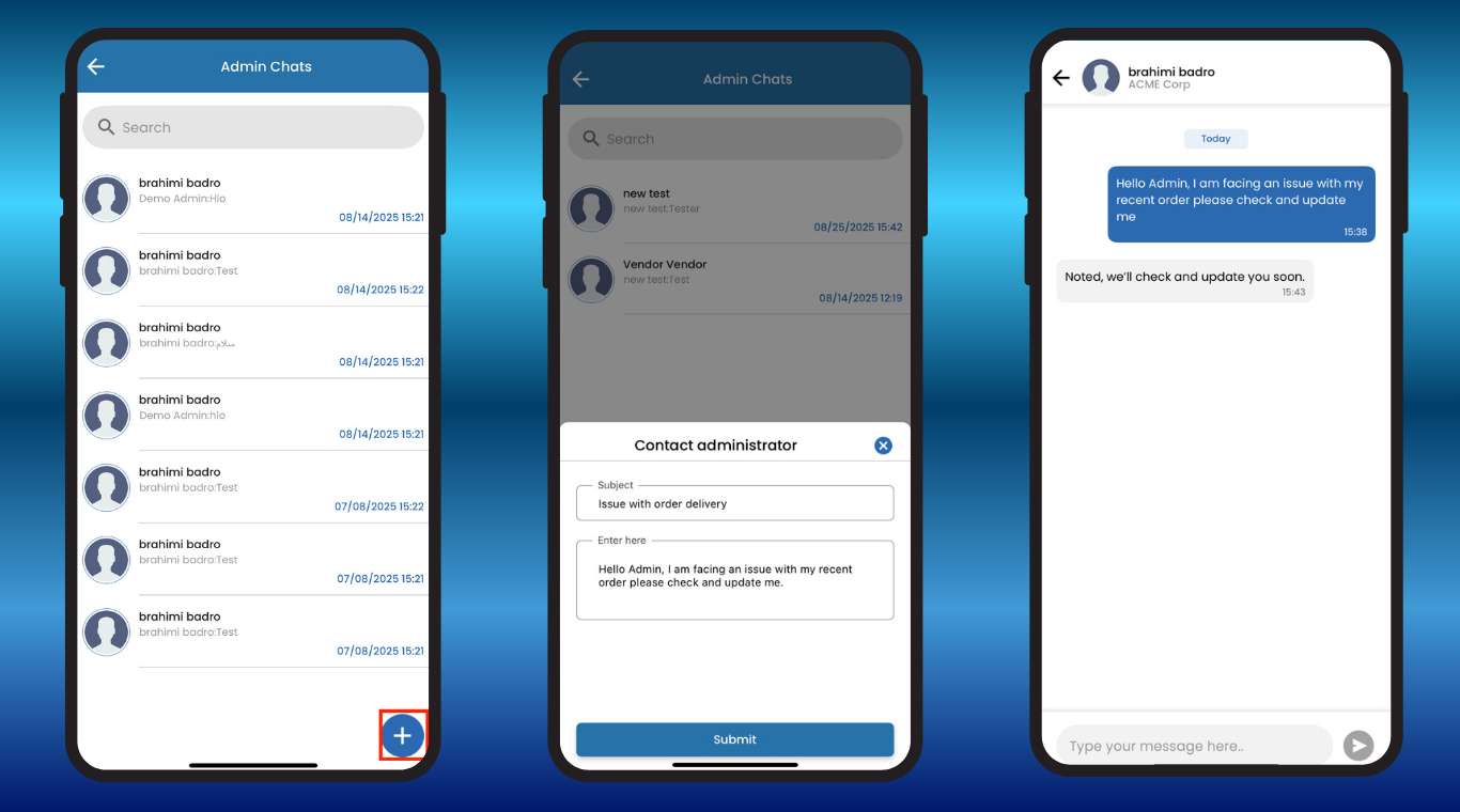 Vendor Mobile Application — image 55