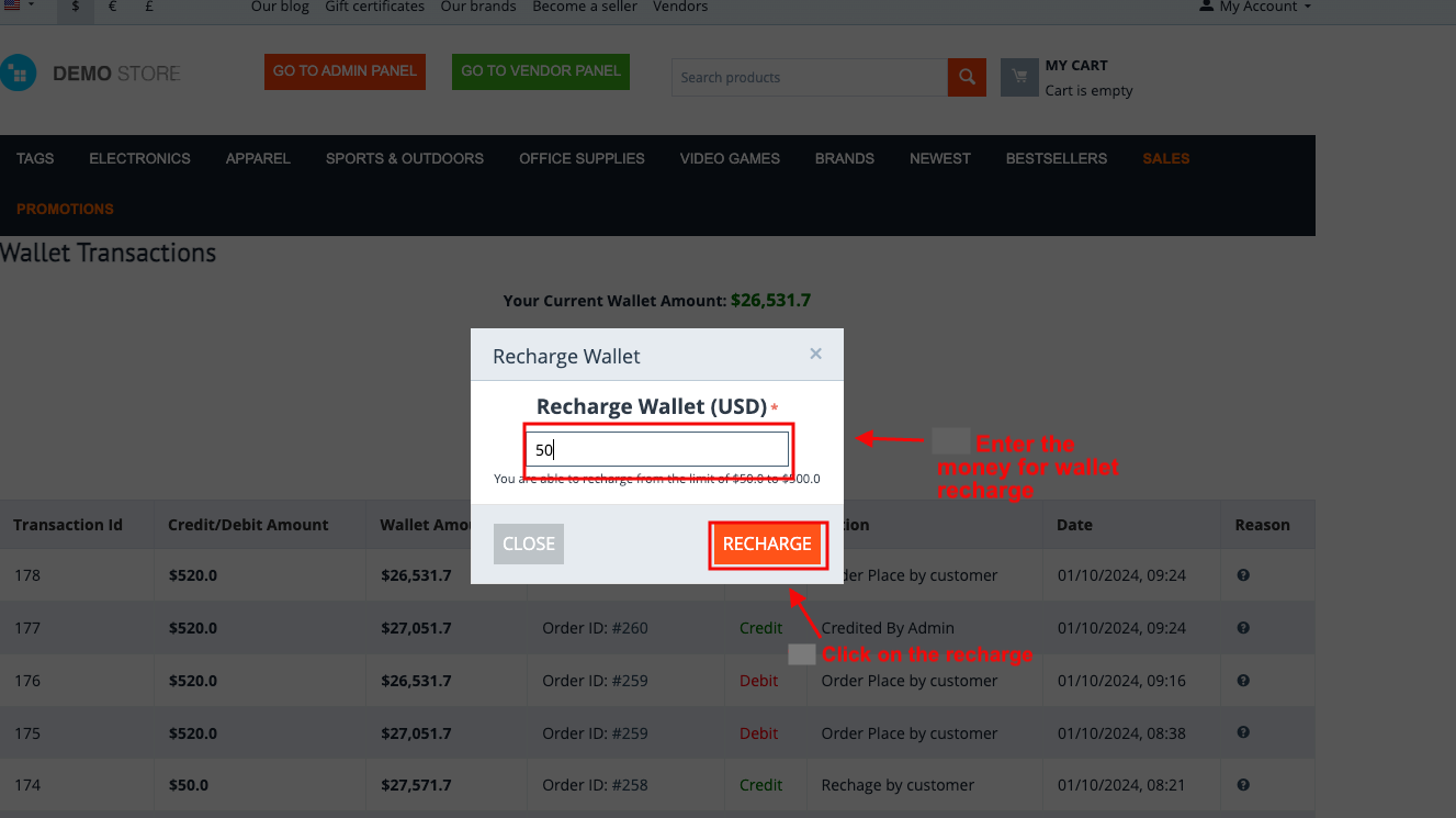 Wallet System — image 30