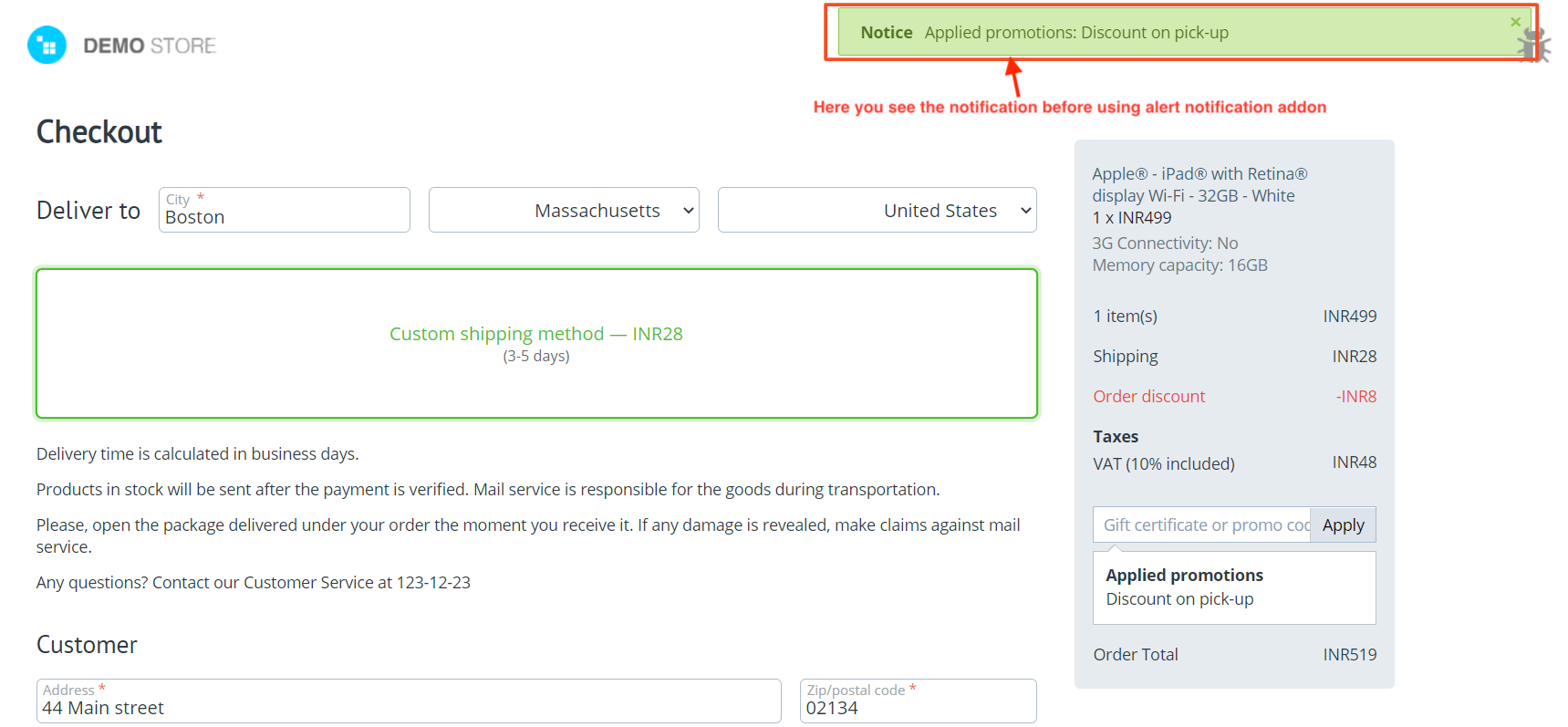 Enhanced Alert Notification — image 3