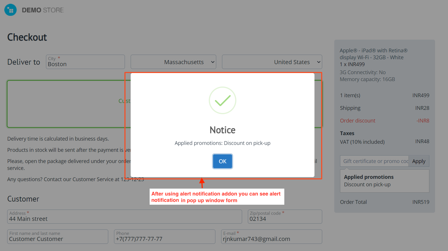 Enhanced Alert Notification — image 9