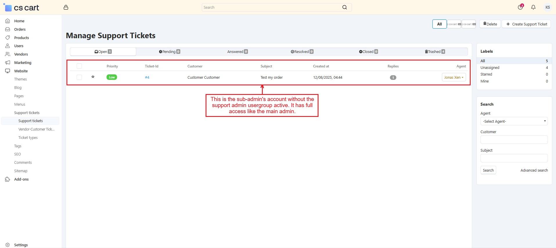 Support Ticketing System — image 18