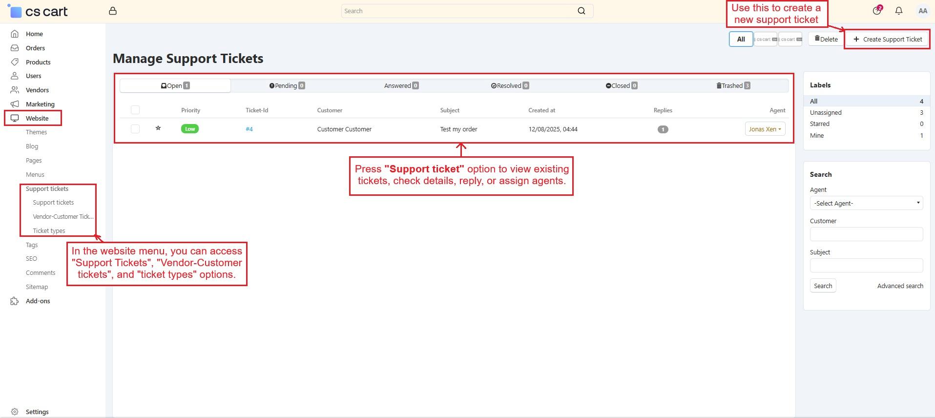 Support Ticketing System — image 4
