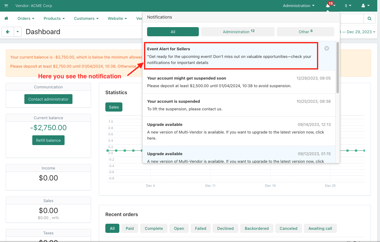 Seller Notifications — image 8