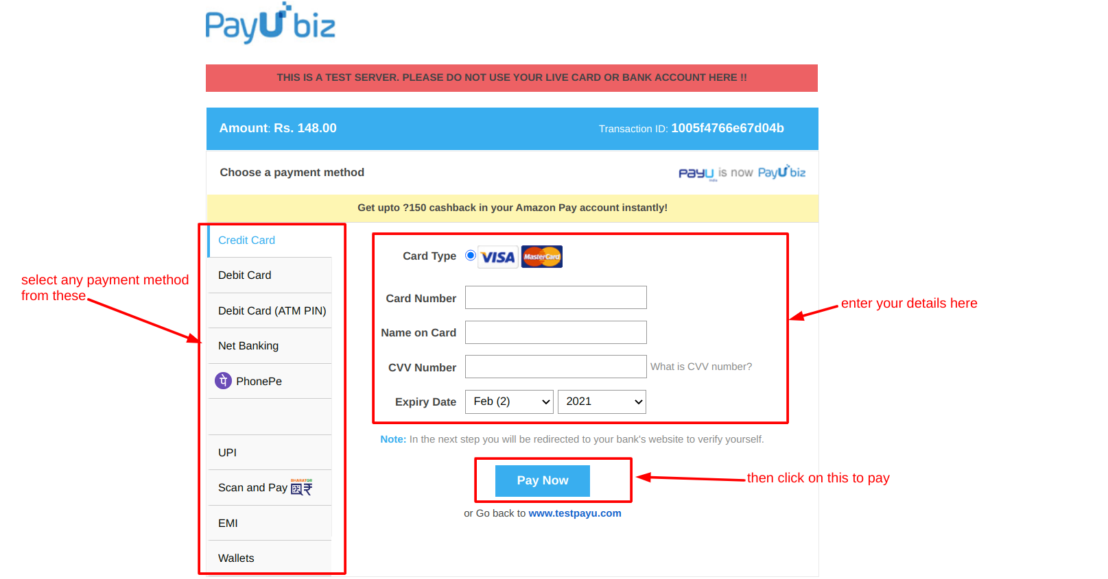 PayUMoney Payment Gateway — image 11