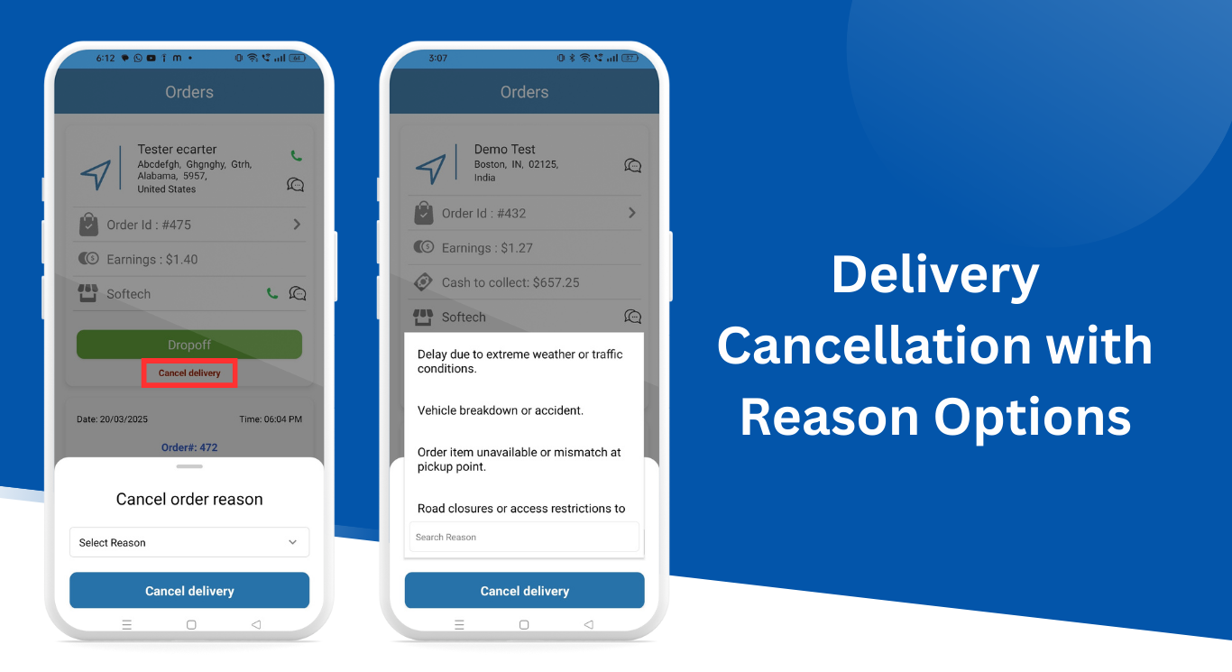 CS-Cart Delivery Boy App — image 15