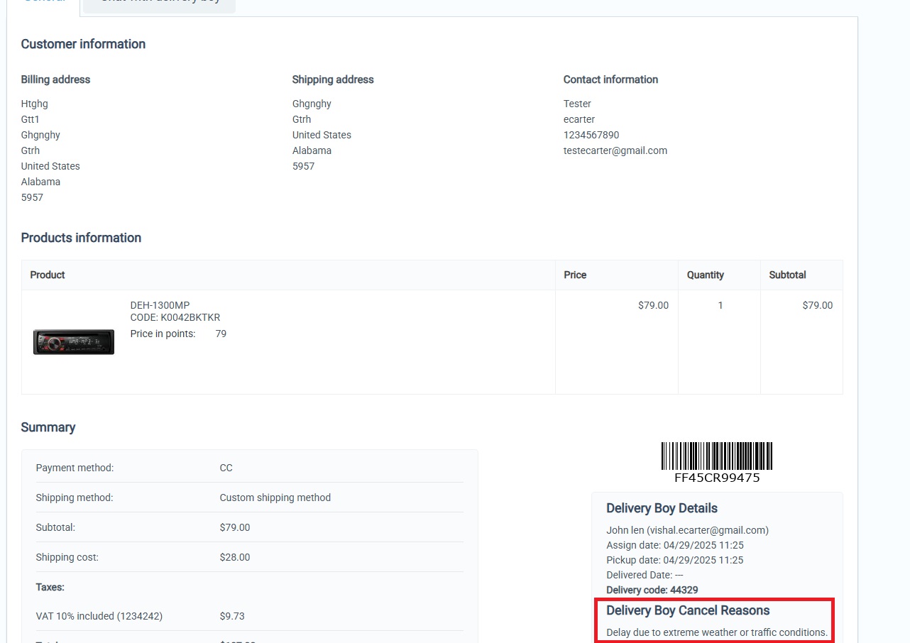 CS-Cart Delivery Boy App — image 16