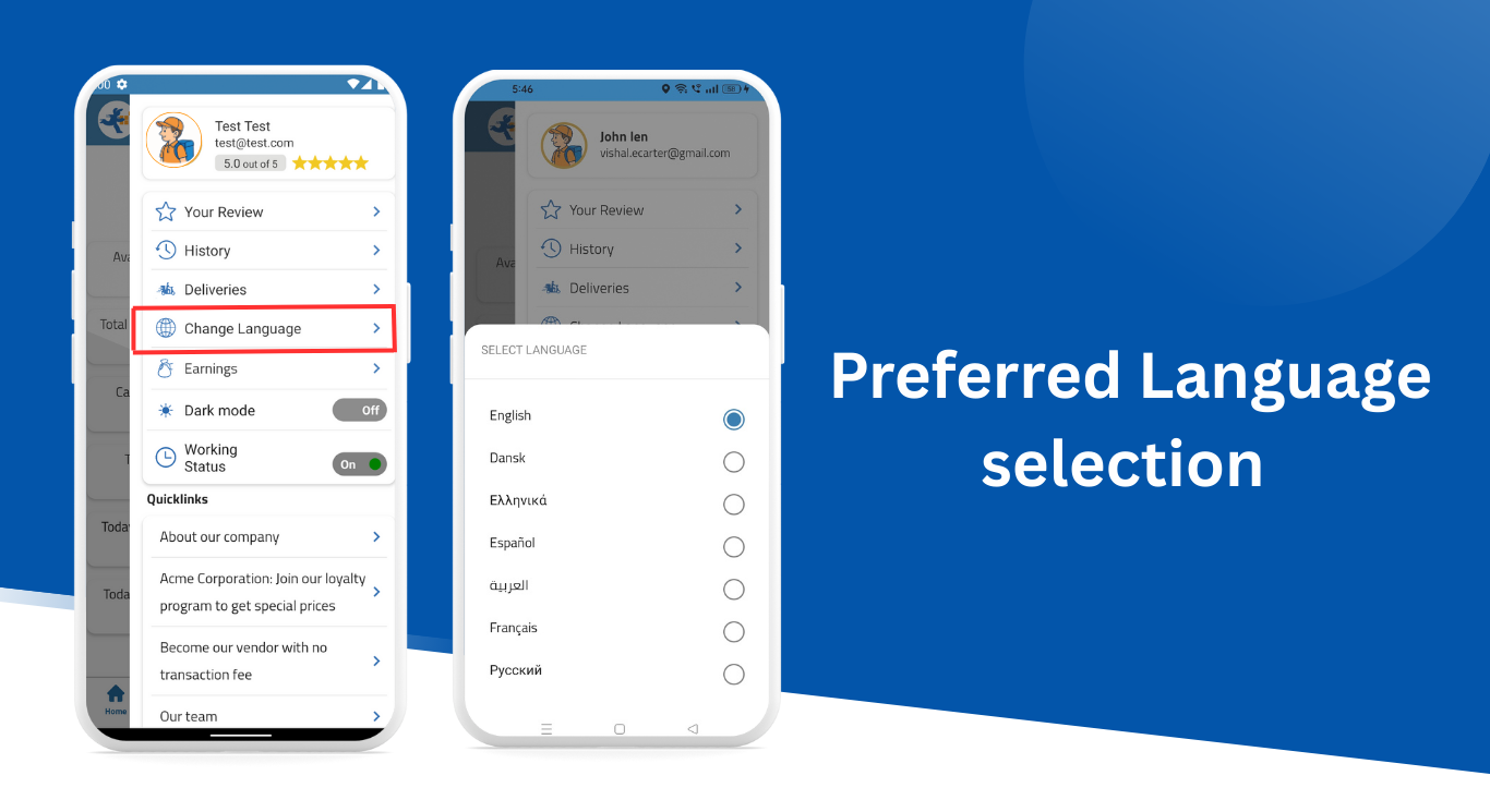 CS-Cart Delivery Boy App — image 24