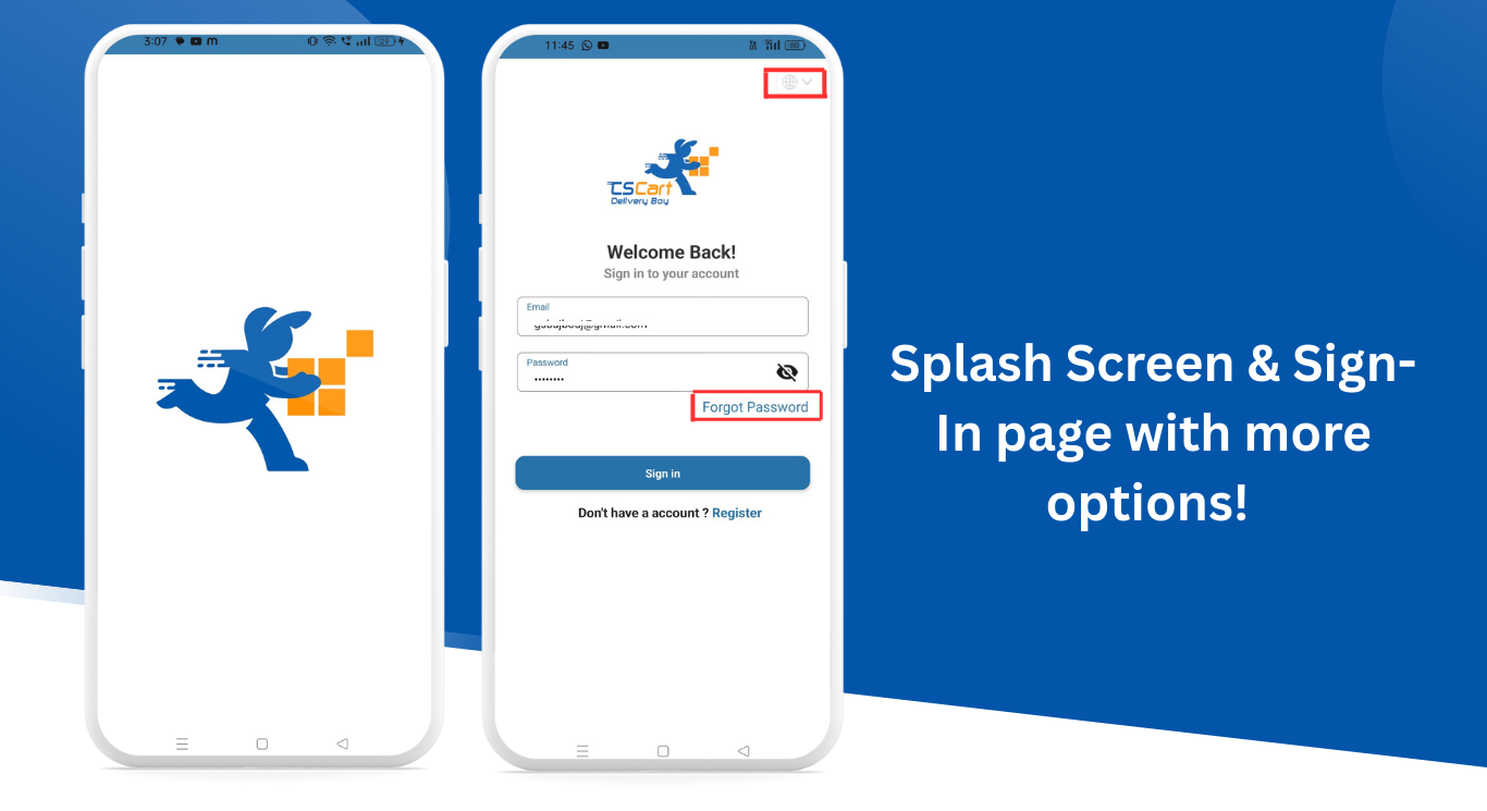 CS-Cart Delivery Boy App — image 3