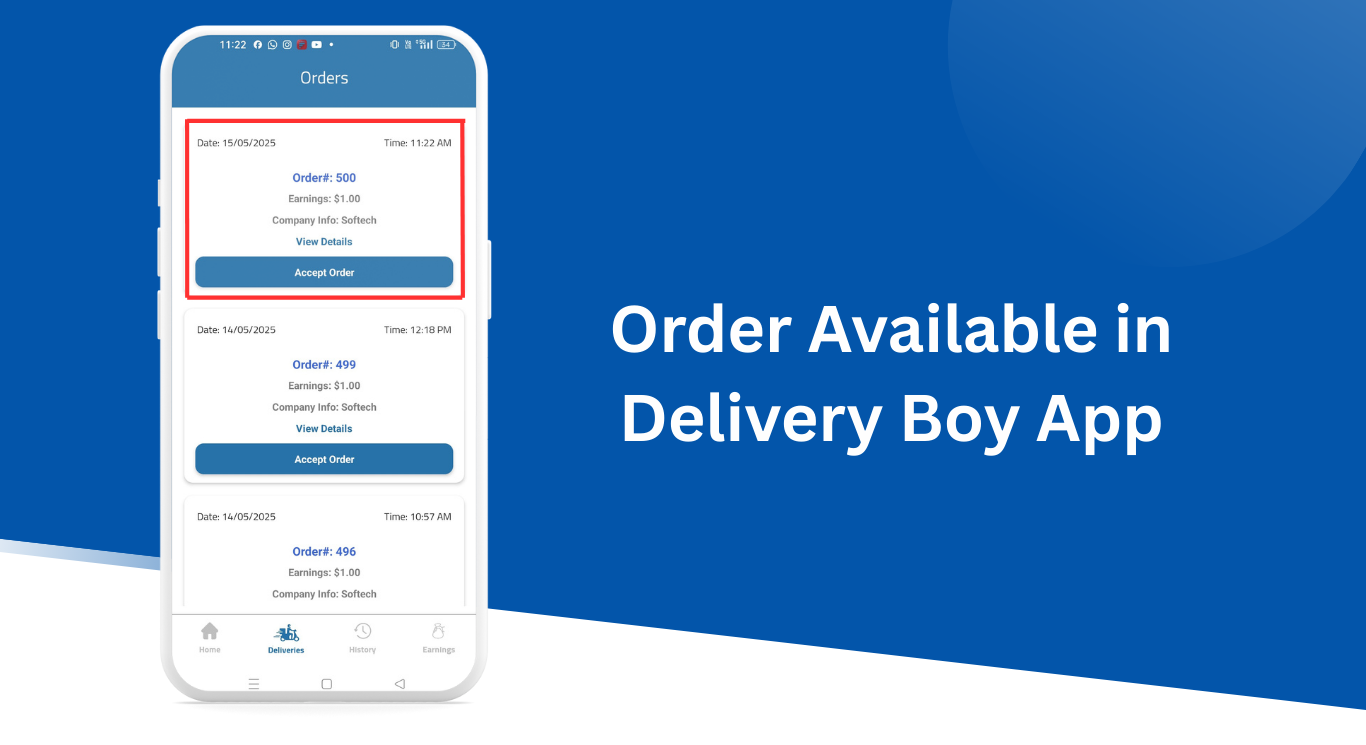 CS-Cart Delivery Boy App — image 43