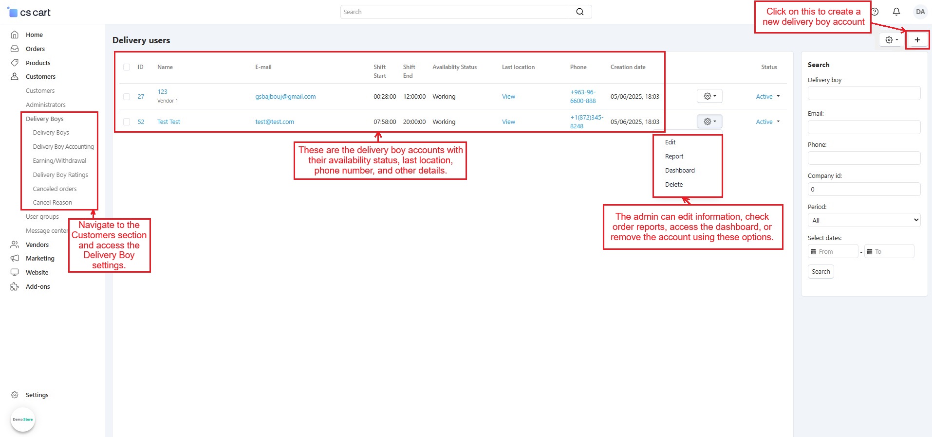 CS-Cart Delivery Boy App — image 32