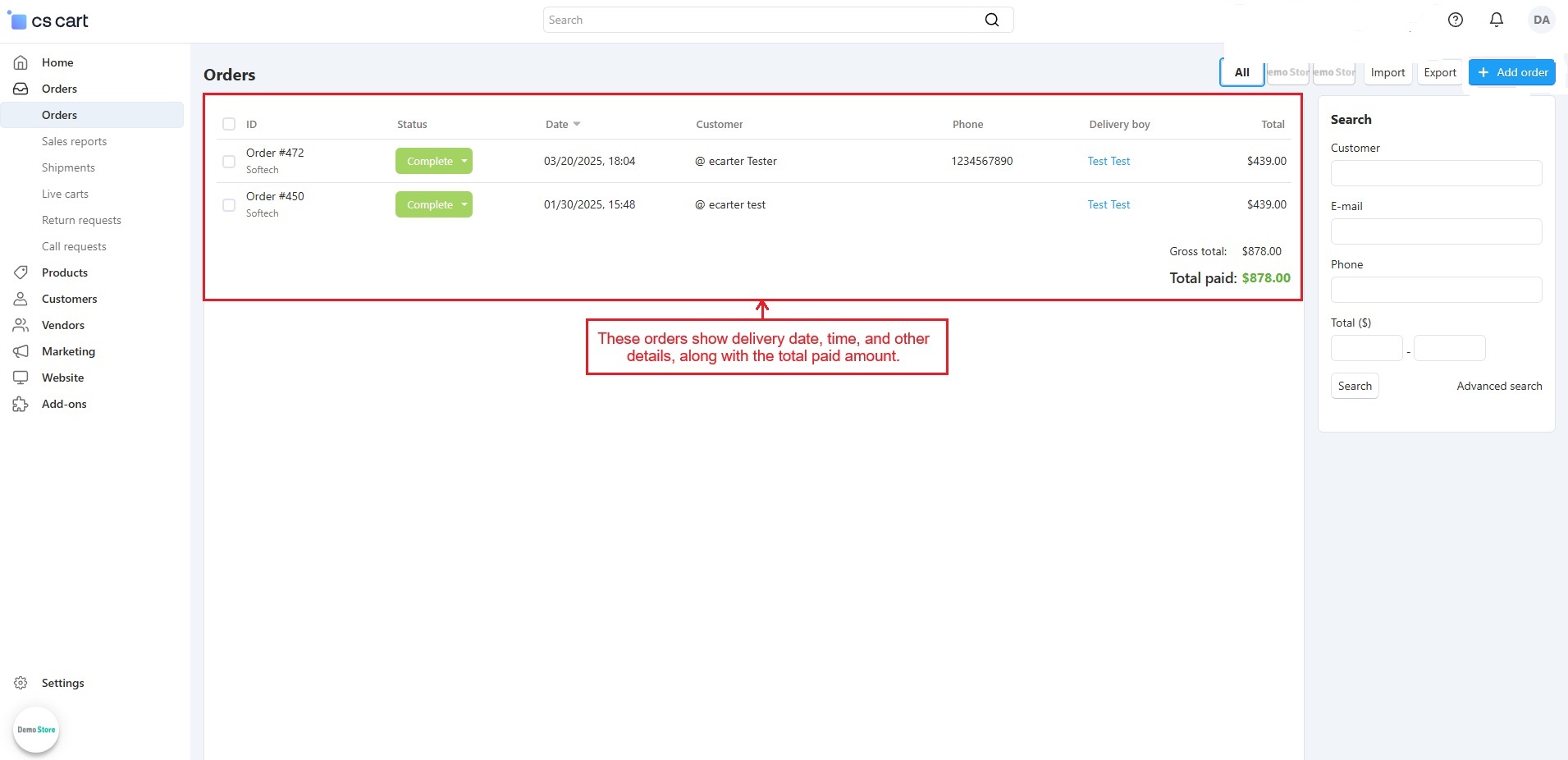CS-Cart Delivery Boy App — image 35