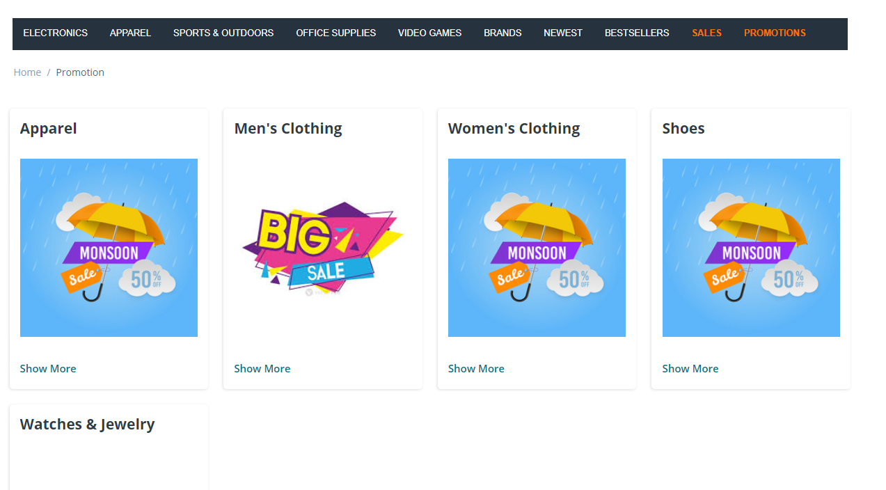 Category & vendor promotions — image 14