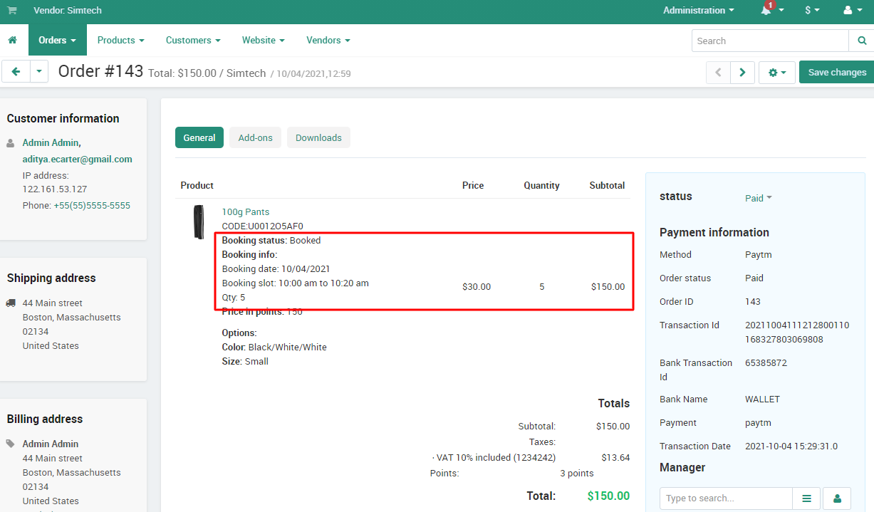 Booking System — image 12