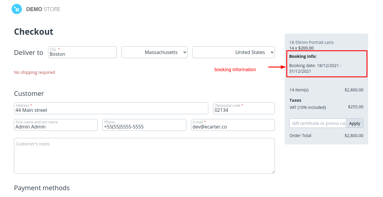 Booking System — image 18