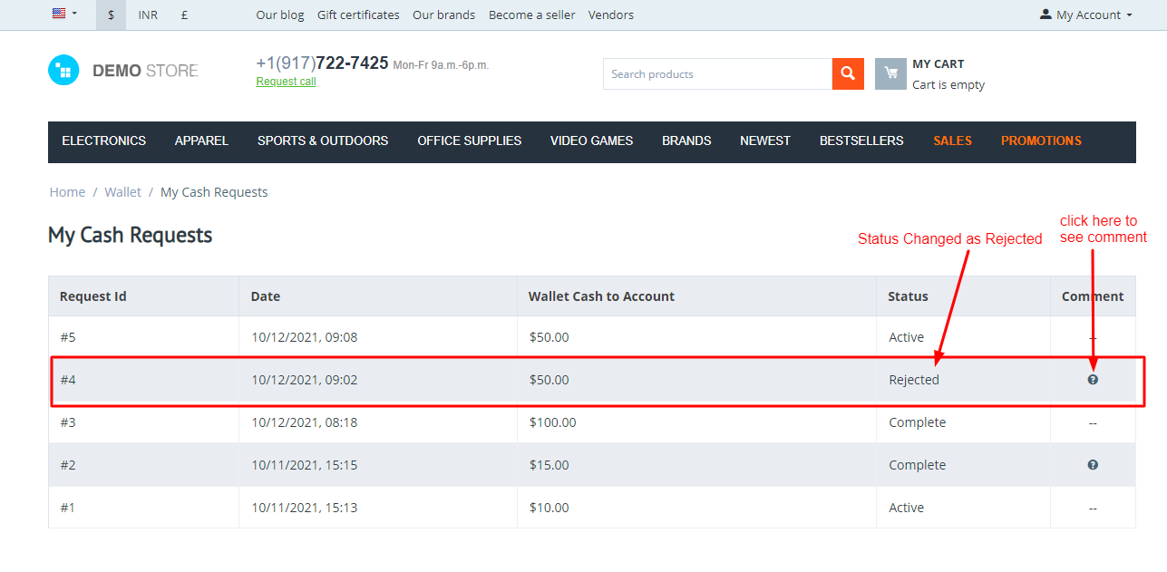Transfer Wallet Cash to Account — image 26