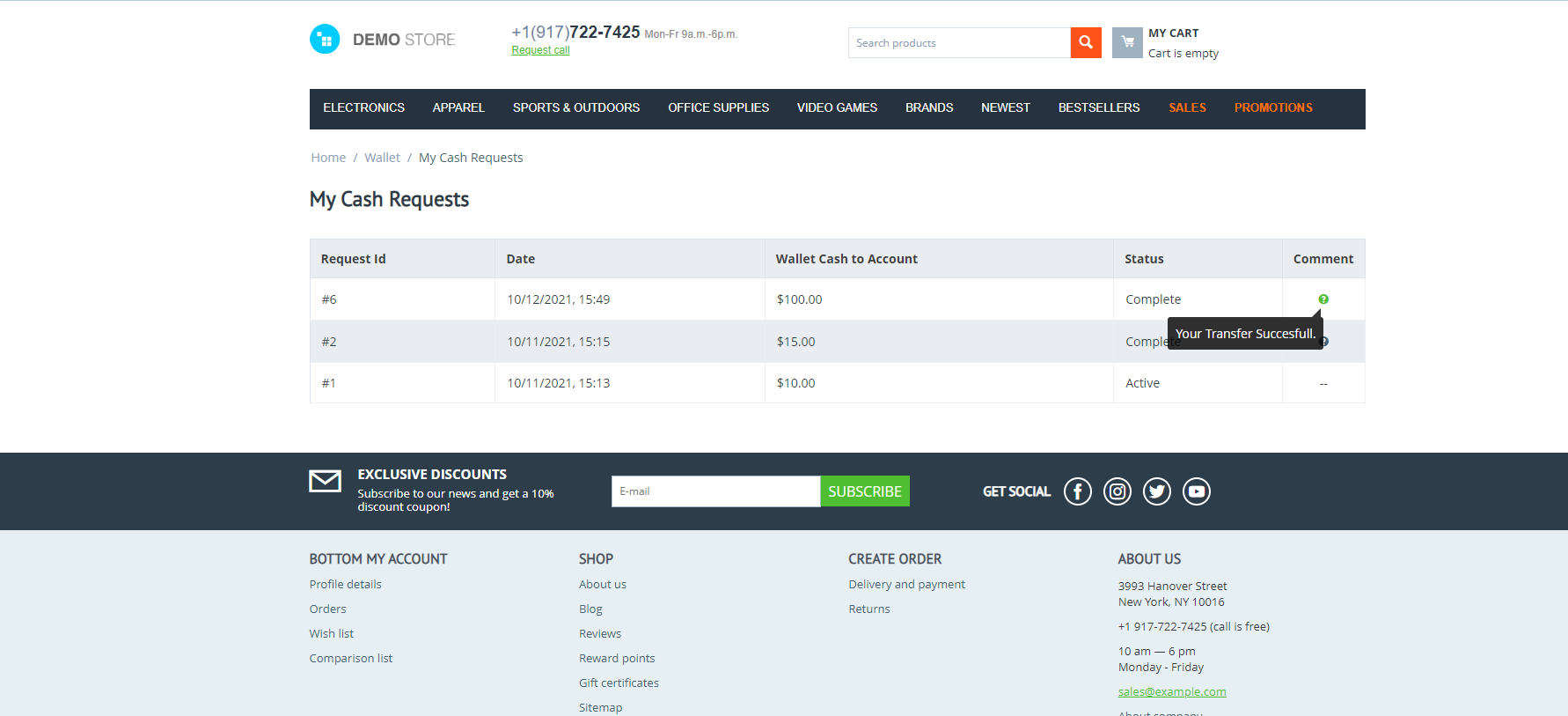 Transfer Wallet Cash to Account — image 7