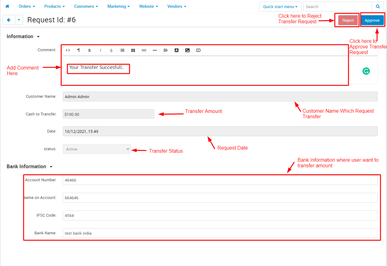 Transfer Wallet Cash to Account — image 30