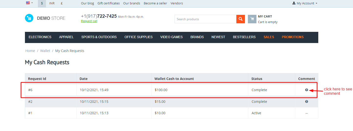 Transfer Wallet Cash to Account — image 31