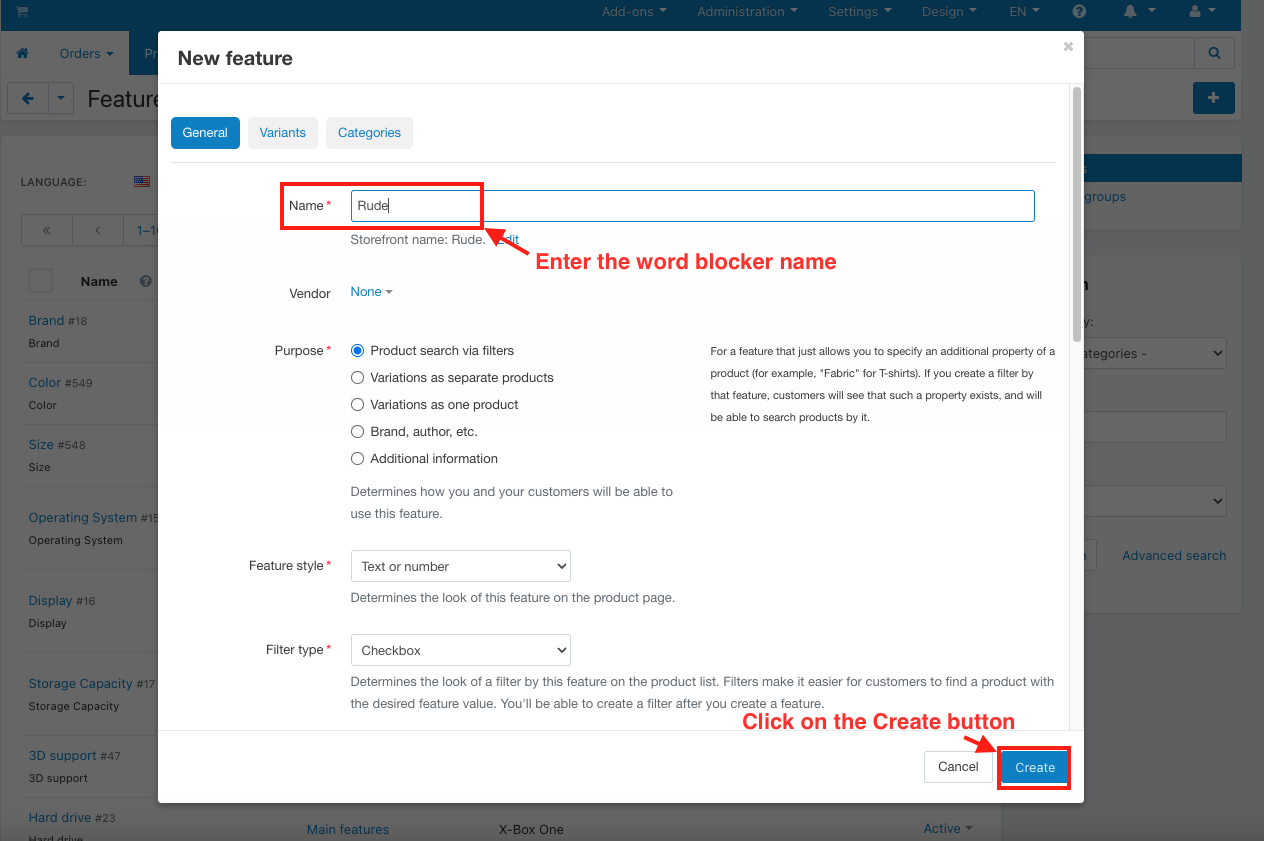 Word’s Blocker Addon — image 14