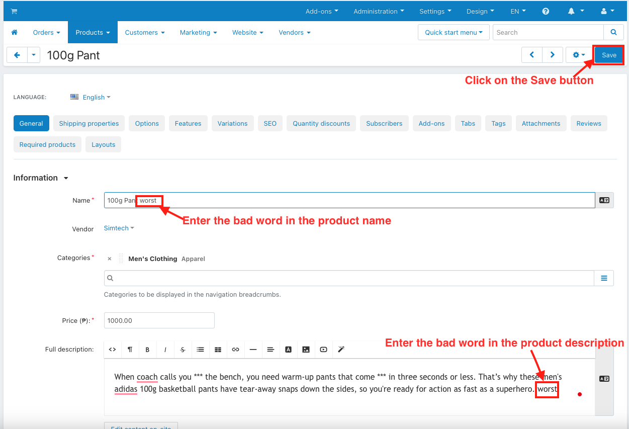 Word’s Blocker Addon — image 17