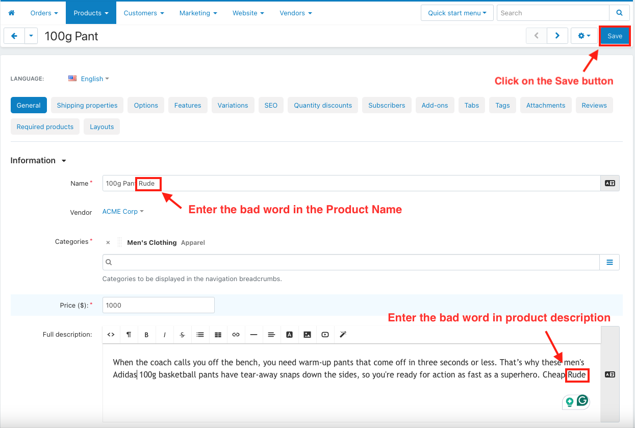 Word’s Blocker Addon — image 10