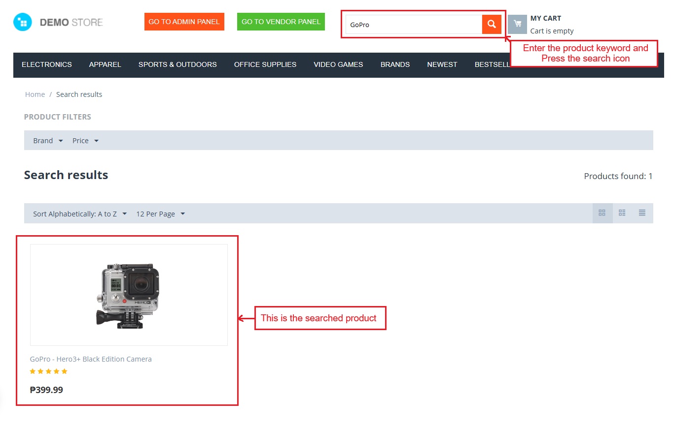 Customer Search History — image 5