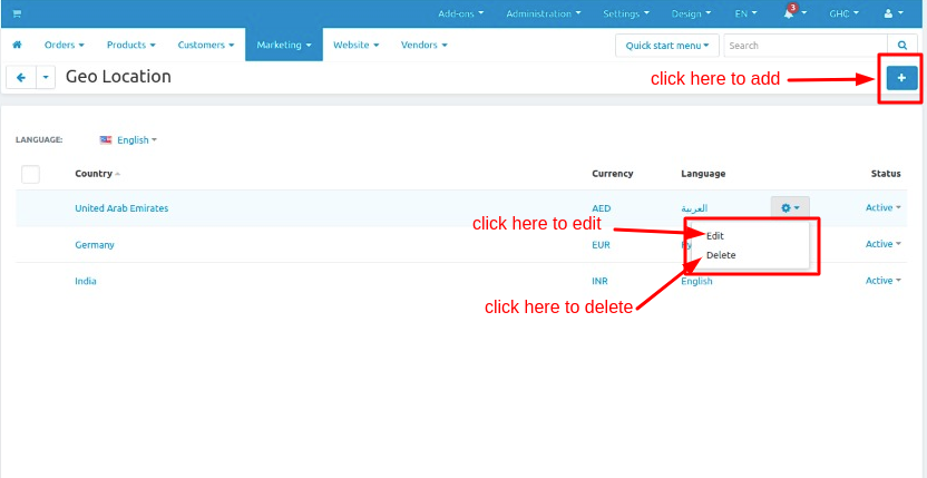 Geo-Location Based currency and language — image 3