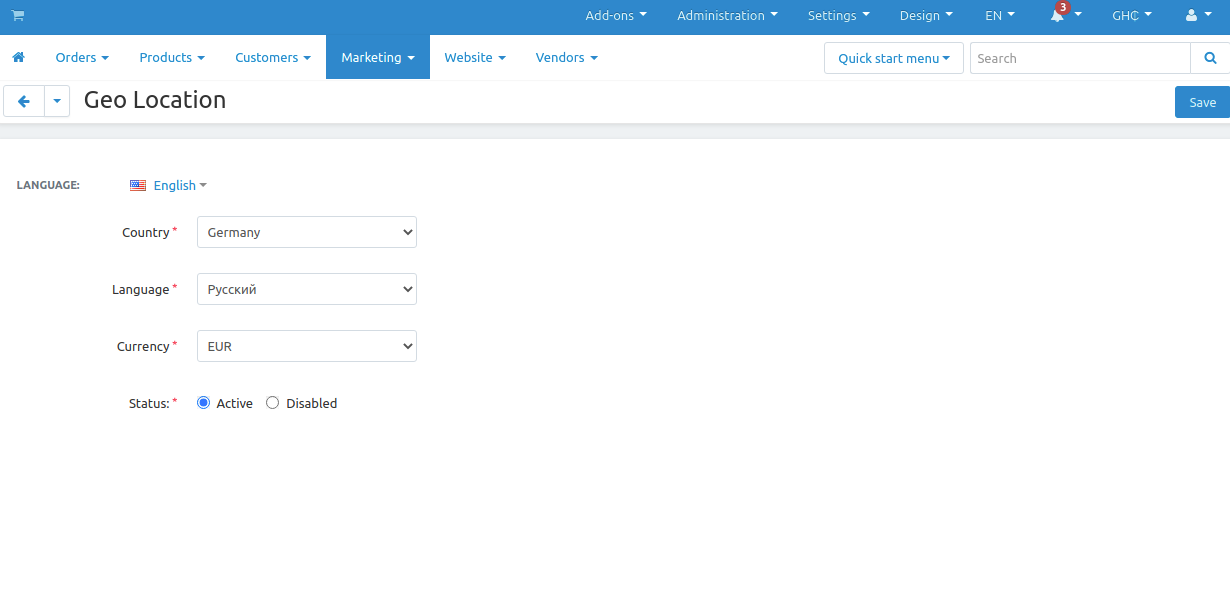 Geo-Location Based currency and language — image 5