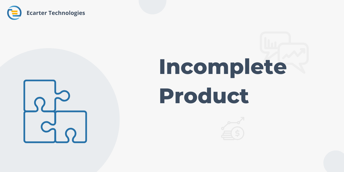 Incomplete Product — image 2